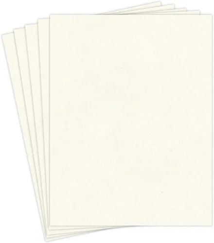 Vista 9 de Papel de cartulina reciclada pergamino envejecido, ideal para artes y manualidades, invitaciones, menús de restaurantes, tarjetas de felicitación