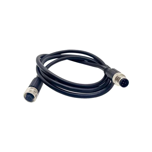 Vista 9 de Elecbee Conector M12 5 Pin A-Code Hembra a Hembra Cable terminado doble 1M/3.3ft