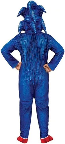 Vista 3 de Bulex The Eedgehog - Vestido de disfraz de erizo para niñas, falda tutú de dibujos animados, traje de traje para niños, traje para la cabeza