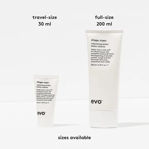 Vista 6 de EVO Shape Vixen Loción voluminizadora - Máscara profesional de textura para cabello fino y liso