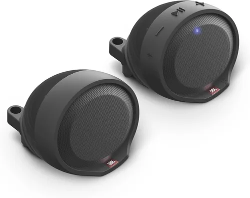 Vista 2 de JBL Cruise PWSSPKCRUISEAM - Kit de altavoces Bluetooth impermeables para manillar con kit de pernos de 0.315 pulgadas