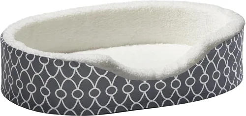 Vista 10 de MidWest Homes for Pets Orthoperdic - Cama para mascotas con protector de tela de teflón, XS marrón