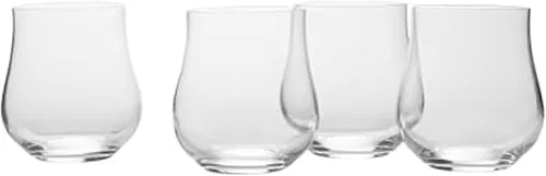 Vista 9 de Mikasa Grace - Juego de 4 copas de vino tinto burdeos, 22 onzas