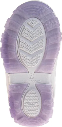 Vista 5 de Disney Frozen Elsa and Anna Snowflakes - Girls Insulated Warm Waterproof Winter Snow Boots (Toddler-Little Kid)