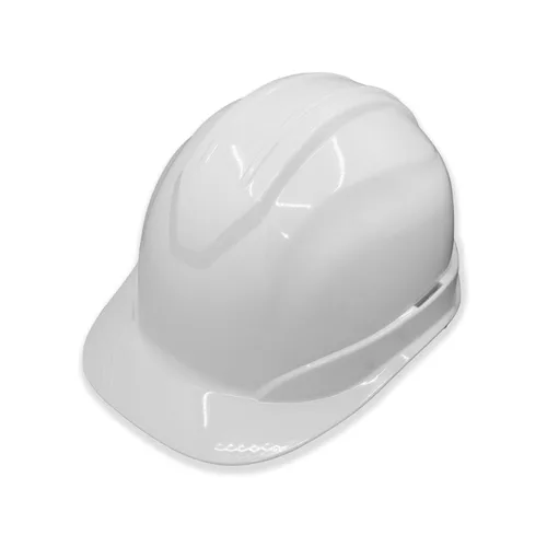 Vista 12 de Bullhead Safety - Casco con ventilación y suspensión de cuatro puntos con bloqueo deslizante