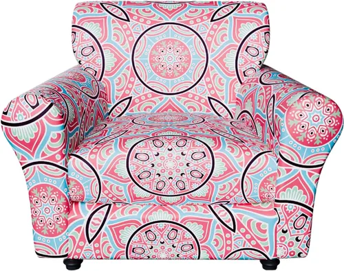 Vista 46 de Fundas elásticas para silla, fundas elásticas para sillón de 2 piezas, fundas de sofá lavables con diseño floral para sillón, protector de muebles