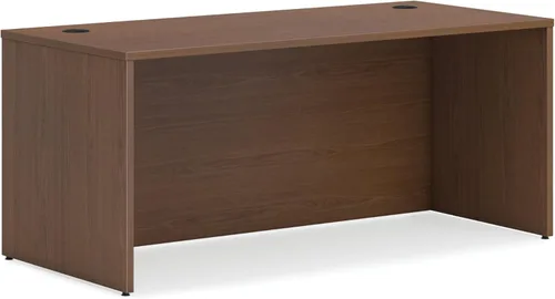 Vista 11 de HON MOD - Escritorio ejecutivo grande de 48 pulgadas para computadora, laminado de madera gruesa, mesa moderna con gestión de cables, 48 pulgadas