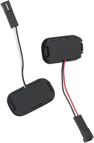 Vista 4 de Osompar Interruptor de radio para el volante, control izquierdo y derecho, compatible con Jeep Compass Patriot Chrysler 200 300 Dodge Avenger