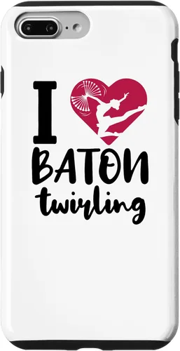 Vista 12 de iPhone 16 I Love Baton Twirling Majorette Baton Twirler Case
