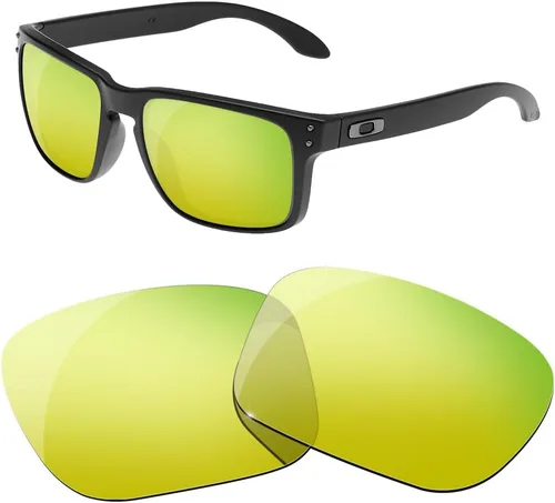 Vista 14 de Lentes de repuesto polarizadas para gafas de sol Oakley Holbrook XL, múltiples opciones, con paño para lentes
