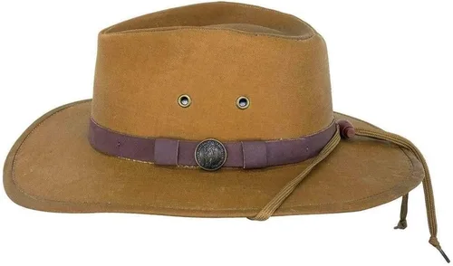 Vista 11 de Outback Trading - Gorro de piel de aceite australiano