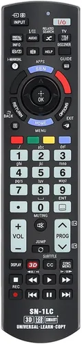 Vista 16 de Paquete de 2 para reemplazo remoto de TV Philips, compatible con todos los televisores inteligentes Philips LED/LCD/HDTV/UHD (NH500UP)
