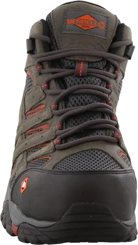 Vista 3 de Merrell Puntera compuesta impermeable Moab Vertex Mid para hombre, Negro