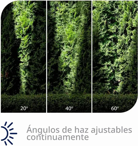 Vista 6 de Iluminación de paisaje WAC, luz enterrada de 3 pulgadas LED de 12 V con ángulo de haz ajustable y control de brillo integral 2700 K en bronce