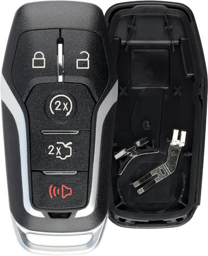 Vista 3 de KeylessOption Keyless Entry Remote Smart Key Fob Shell Case para Ford Fusion Mustang Edge M3N-A2C31243800