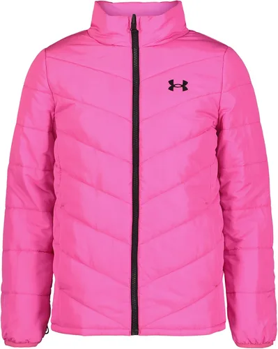 Vista 4 de Under Armour Girls' Westward 3-in-1 Jacket, Removable Hood & Liner, Windproof & Water Repellant