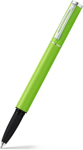 Vista 20 de Sheaffer Bolígrafo Pop brillante negro con ribete cromado