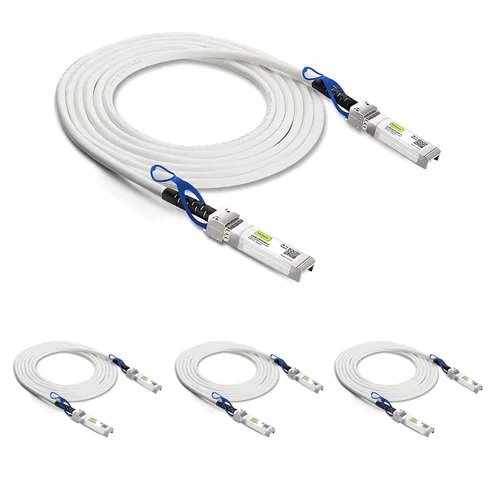 Vista 38 de 10Gtek Cable blanco 25G SFP28 SFP+ DAC para Cisco SFP-H25GB-CU1M, 1m/3.3ft