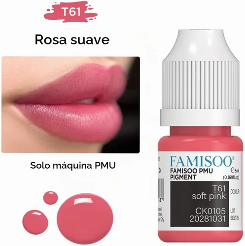 Vista 7 de Pigmento PMU para Labios 0.169 fl.oz/5ml Tinta de Tatuaje Profesional para Color de Labios de Larga Duración Tinta de Microblading Maquillaje