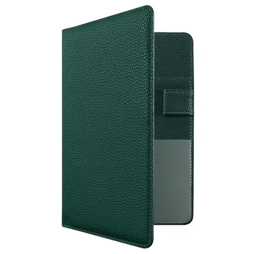 Vista 32 de CoBak Libreta para servidores de alta calidad: organizador de cartera de camarero de 5.12 x 7.91 pulgadas en piel auténtica, con 8 bolsillos