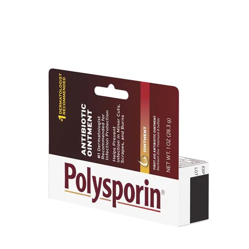 Vista 4 de Polysporin Ungüento antibiótico de primeros auxilios, 1 oz, paquete de 4