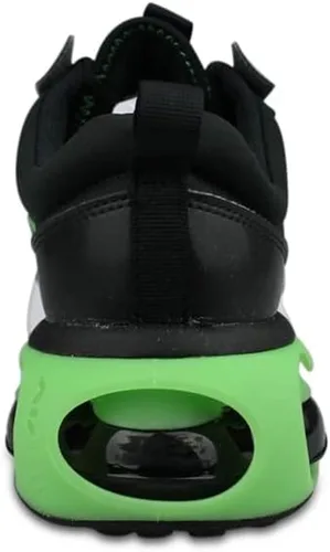 Vista 5 de Nike Air Max 2021 GhostObsidian-Ashen Slate para niños grandes (DA3199 002), NegroCromoVerde StrikeGris Hierro