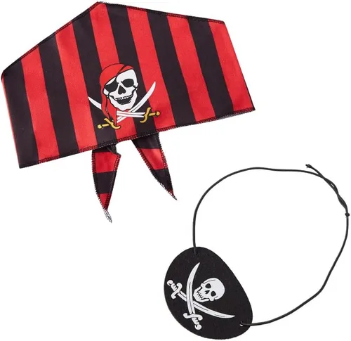 Vista 4 de Disfraz de pirata para bebé y niño, disfraz de bucanero para Halloween