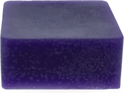 Vista 2 de Cera de abeja cuadrada triple filtrada púrpura 0.4 oz