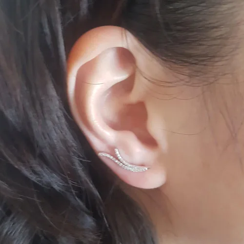 Vista 6 de Dazzlingrock Collection - Pendientes redondos para mujer