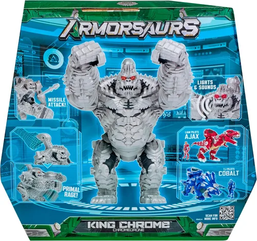 Vista 10 de cuenta con figura de villano - King Chrome