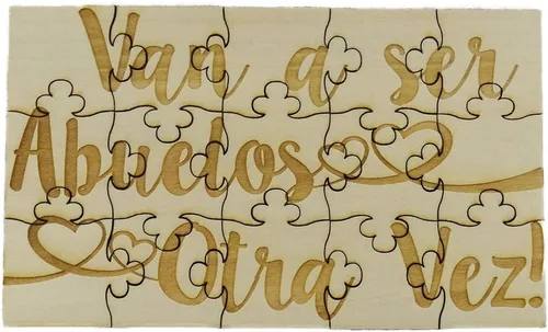 Vista 17 de Vas a ser Abuela! - Rompecabezas de 15 piezas de madera de tilo de 6 x 3.5 pulgadas, divertido y sorprendente anuncio de embarazo en español