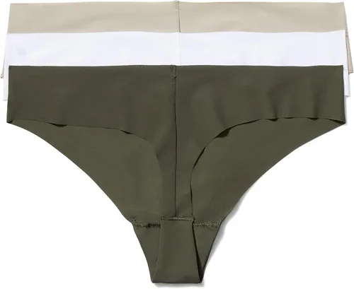 Vista 5 de Calvin Klein Women's Invisibles Seamless Thong Panties, 3 Pack