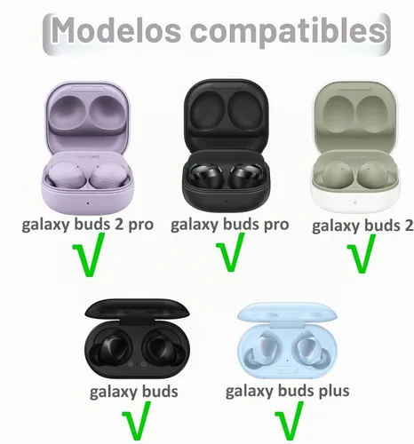 Vista 2 de 6 pares de almohadillas de espuma viscoelástica para Galaxy Buds Pro, 3 tamaños de repuesto S/M/L que reducen el ruido en la funda, cómodos Espuma