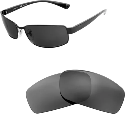 Vista 2 de Walleva Lentes de repuesto para lentes de sol Ray-Ban RB3364 de 2.441in, múltiples opciones disponibles