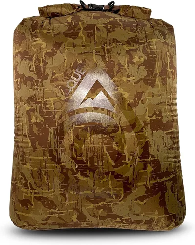 Vista 7 de AquaQuest Rogue Dry Bag – 10L Olive Drab – 100% impermeable Roll Top – Survival Dry Bag