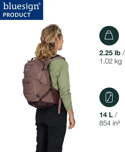Vista 2 de Osprey Raven 14L Mochila de ciclismo de montaña para mujer con depósito hidráulico