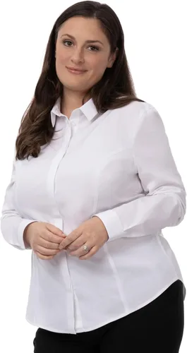 Vista 8 de Chef Works Camisa de vestir formal prémium para mujer