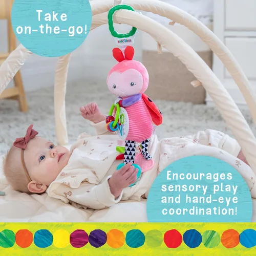 Vista 4 de Eric Carle The Very Hungry Caterpillar On the Go Desarrollo Peluches Ladybug, 14