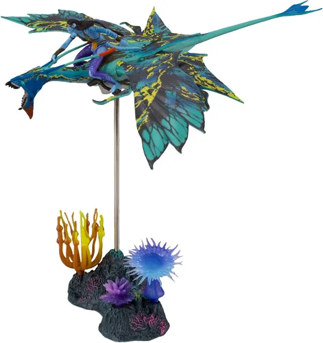 Vista 7 de McFarlane Toys Avatar: El Camino del Agua - Banshee Rider Neytiri