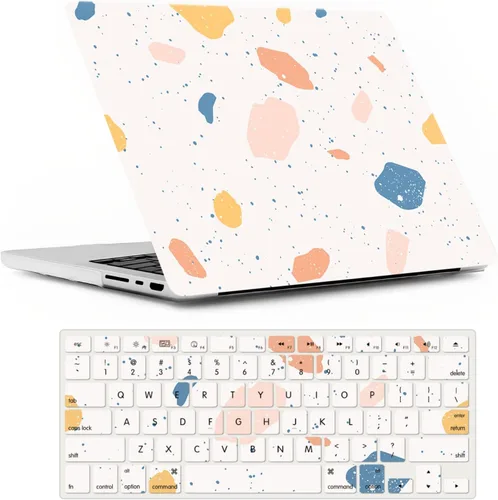 Vista 24 de Funda rígida compatible con MacBook Air de 15 pulgadas, modelo A2941, versión 2023, con pantalla M2 y retina líquida, carcasa protectora de plástico