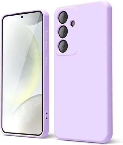 Vista 93 de oakxco Funda para teléfono Samsung Galaxy S8 de silicona líquida, delgada y fina de gel de goma suave TPU cubierta protectora simple llana