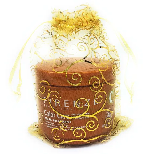 Vista 8 de Firenze Professional Color Care TRIO - Champú para el cuidado del color, acondicionador y tratamiento de máscara, incluye bolsa de regalo