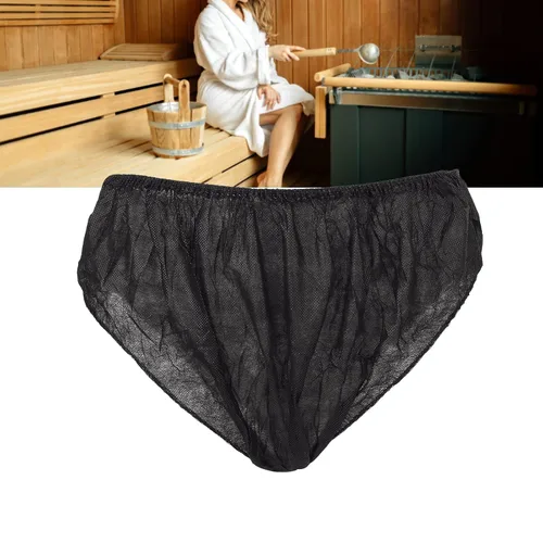 Vista 6 de 50 piezas de ropa interior desechable, calzoncillos desechables protectores y ropa interior para incontinencia y ostomía