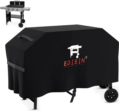Vista 12 de Captiva Designs - Cubierta para parrilla de barbacoa de gas propano de 4 quemadores, ligera y duradera, resistente al agua, cubierta de 54 pulgadas