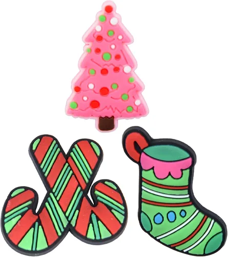 Vista 4 de Dijes navideños para zapatos, decoración para niñas, mujeres, adolescentes, niños
