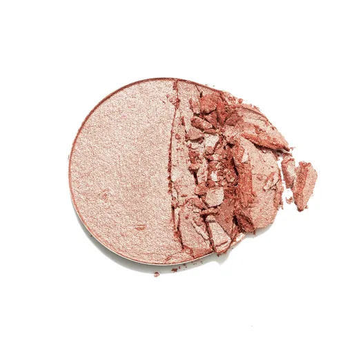 Vista 2 de Mally Beauty Positive Radiance Skin Perfecting Highlighter, fórmula luminosa en polvo líquido, rosa perlado