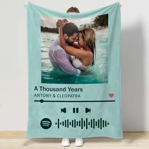 Vista 25 de Manta Personalizada de Fotos y Mensajes Collage Manta Throw - Perfecta para el Día de San Valentín para Ella, Él, Amigos - Foto Personalizada