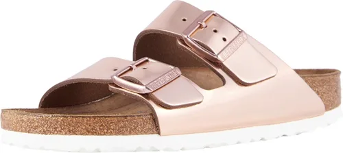 Vista 61 de Birkenstock Sandalias unisex Arizona con plantilla suave para adultos Lima activa