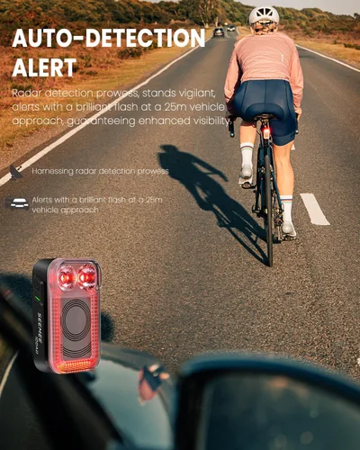 Vista 5 de Magicshine SEEMEE 100AD Radar Luz trasera para bicicleta con control FTR