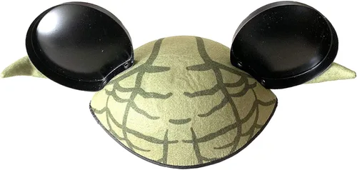 Vista 2 de Disney Parks Star Wars - Sombrero de orejas de Mickey Mouse de Yoda, tamaño adulto